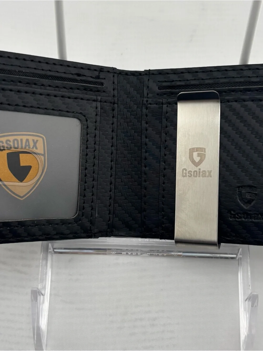 Gsoiax RFID Blocking Slim Money Clip Wallet